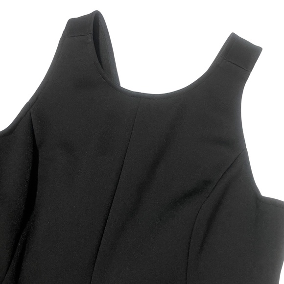 Madewell Dresses & Skirts - Madewell 6 Box Pleat Black Dress Zip Back Sleeveless Dress
